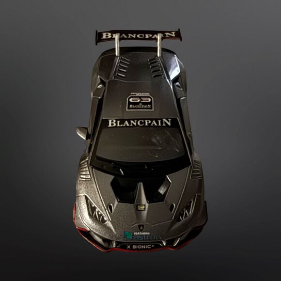 Kinsmart Lamborghini Huracan LP620-2 Super Trofeo Hardtop Die Cast Car 1:36 B14 - Picture 2 of 10